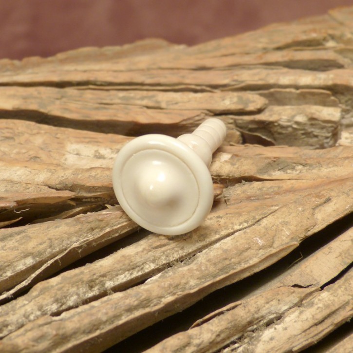 Möbelknopf gewellt 17mm