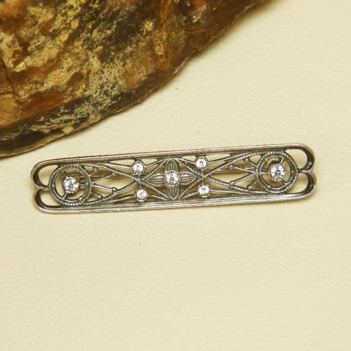 Art Deco Brosche 925/-