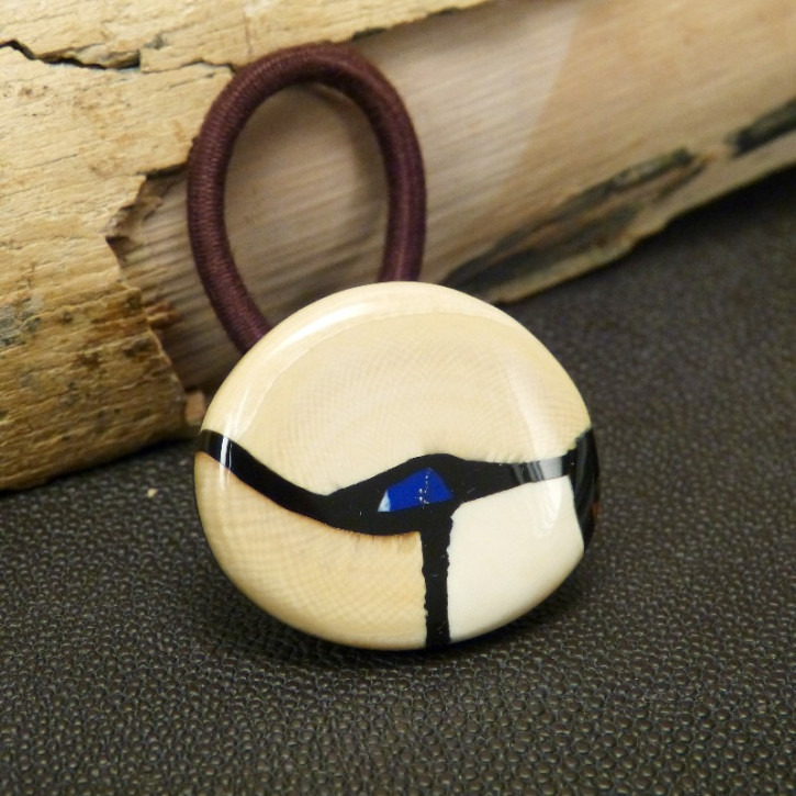 Mammut-Haarschmuck mit Gummi