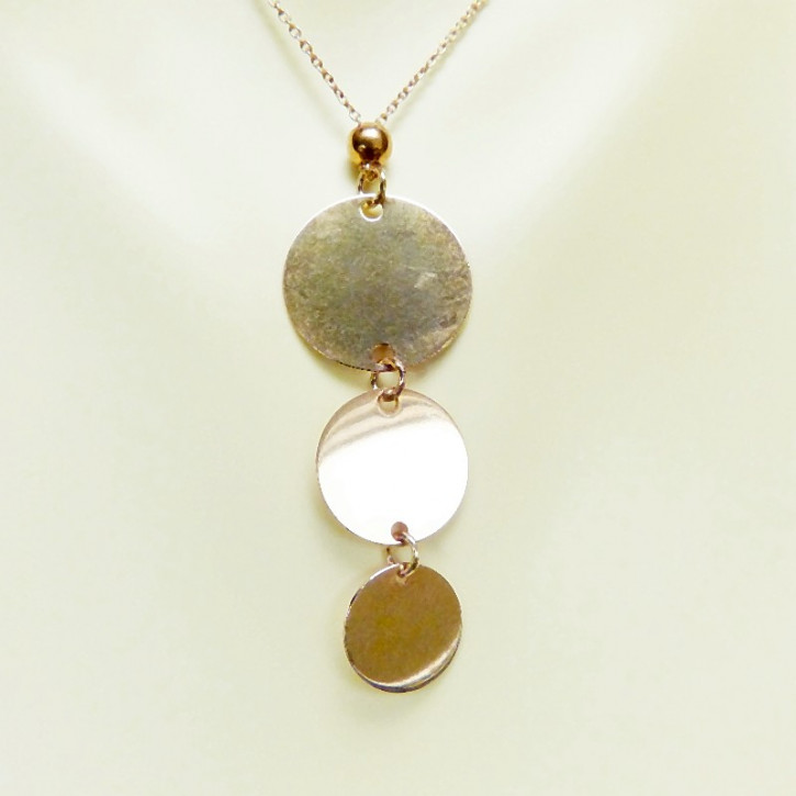 Collier 925/- rosèvergoldet