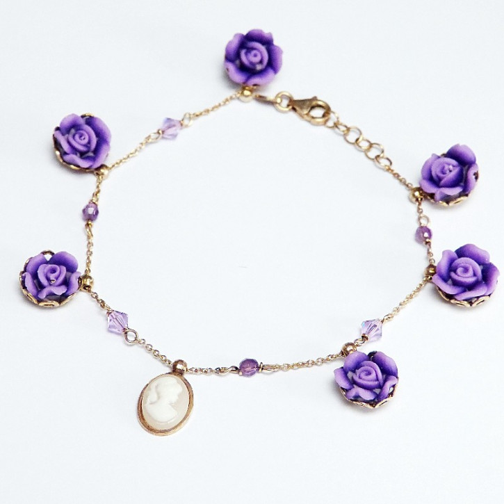 Armband rosèvergoldet
