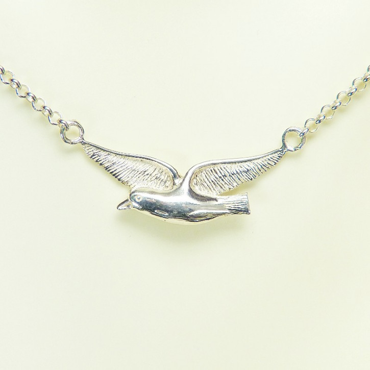 Collier "Möwe" aus Silber 925/-