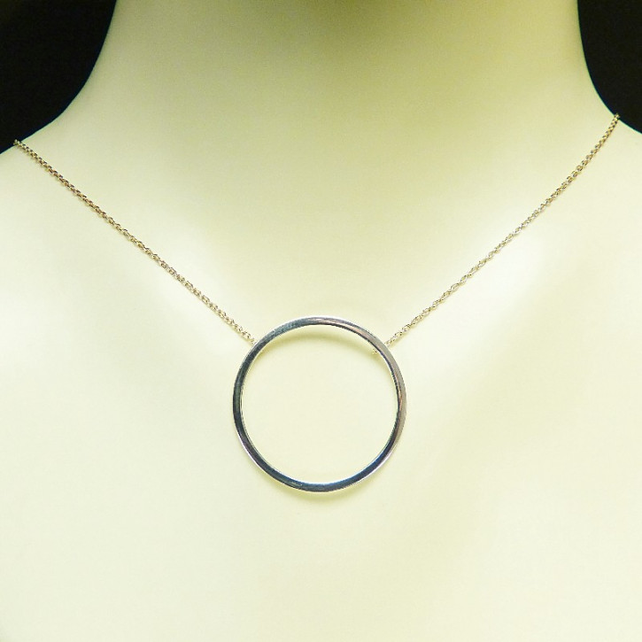 zartes Collier Silber 925/-