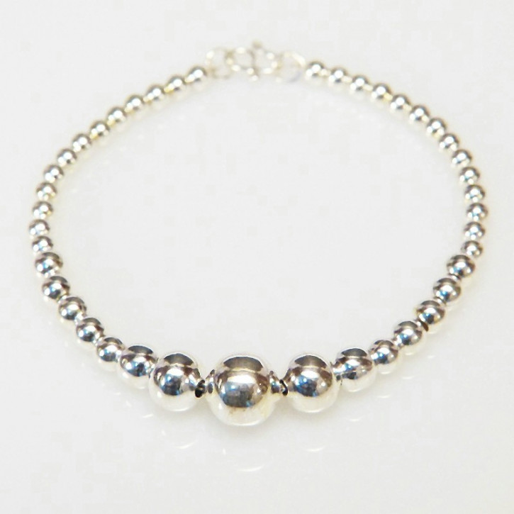 Kugelarmband Silber 925/-
