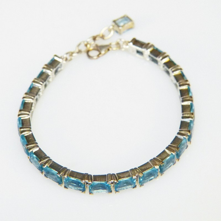 Tennisarmband Silber 925/- mit Zirkonia