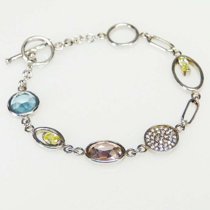 Silberarmband mit Zirkonia