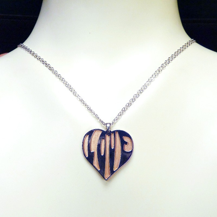 Kette mit Anhänger Silber 925/-
