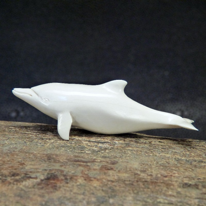 Delfin aus hellem Mammut
