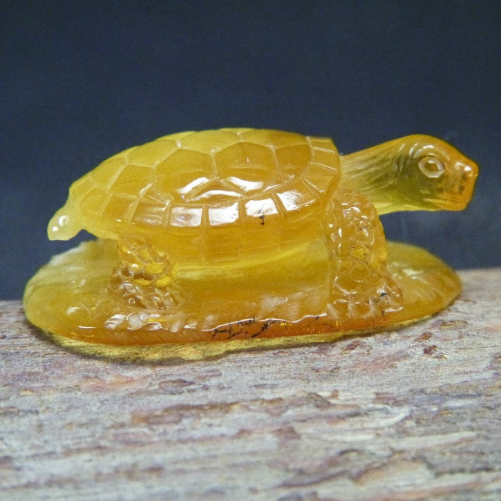 Schildkröte aus Naturbernstein
