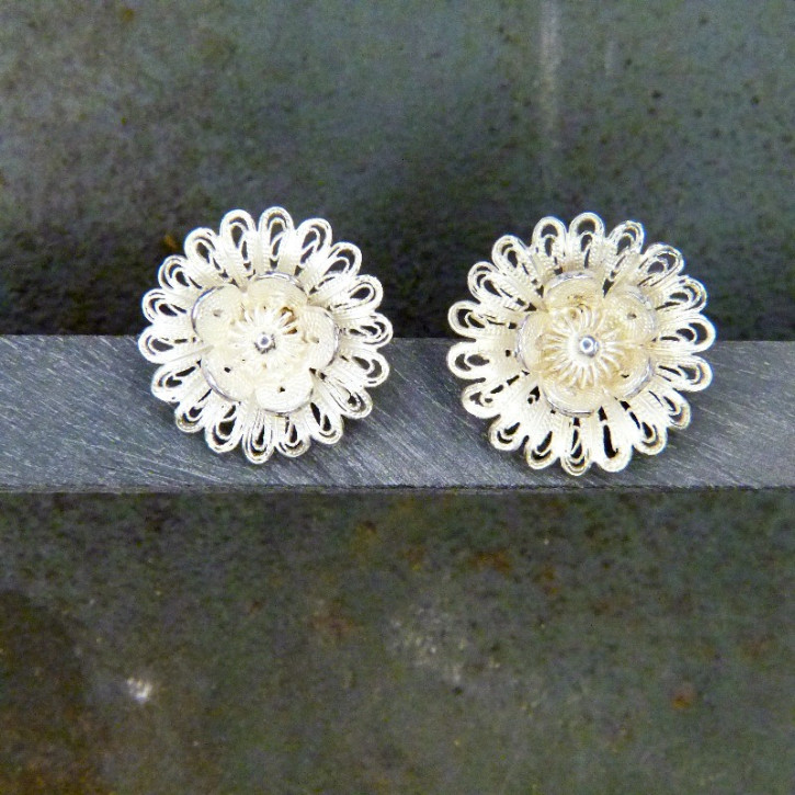 filigrane Ohrstecker 925/-