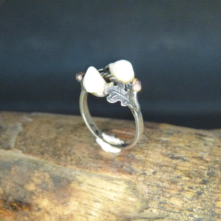 Silberring mit Grandeln W18,8