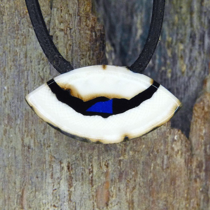 Mammut-Collier mit Lapislazuli