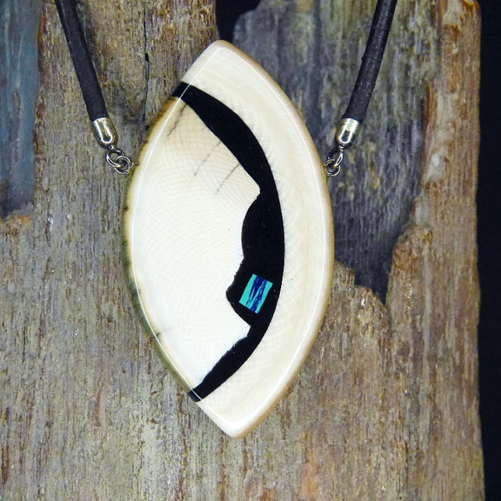 großes Mammut-Collier mit Azurit
