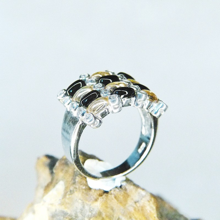 Silberring mit Zirkonia W 18