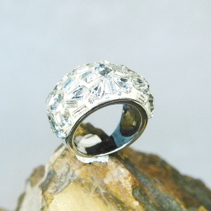 Silberring mit Zirkonia W 16,5