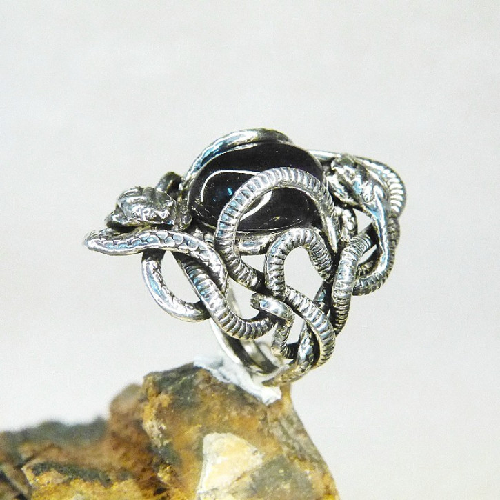 Silberring "Medusa" W 18,5