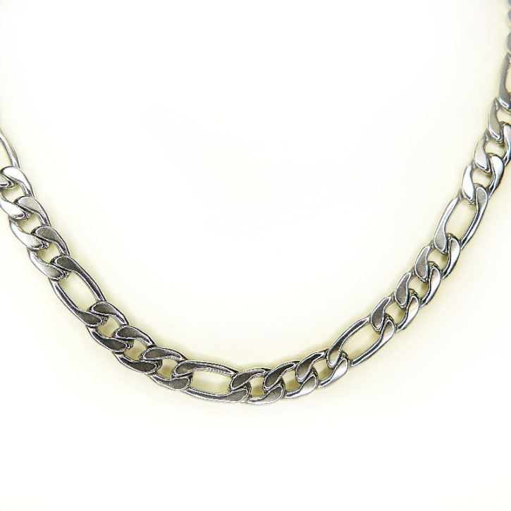 schwere Figarokette Edelstahl 60 cm