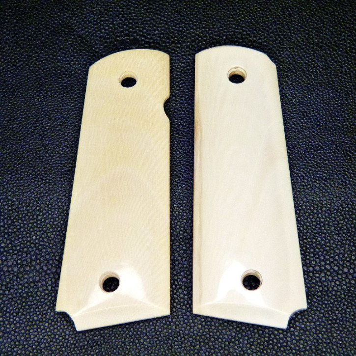 Griffschalen aus Mammut cremefarben für 1911