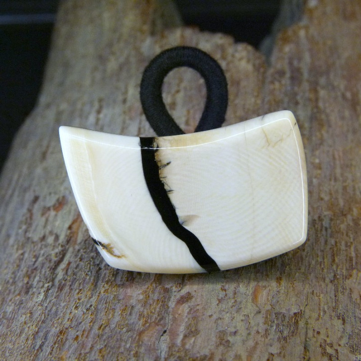 Mammut-Haarschmuck mit Gummi