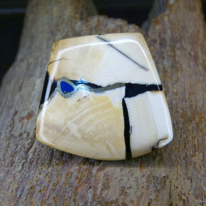 Mammut-Haarschmuck mit Gummi