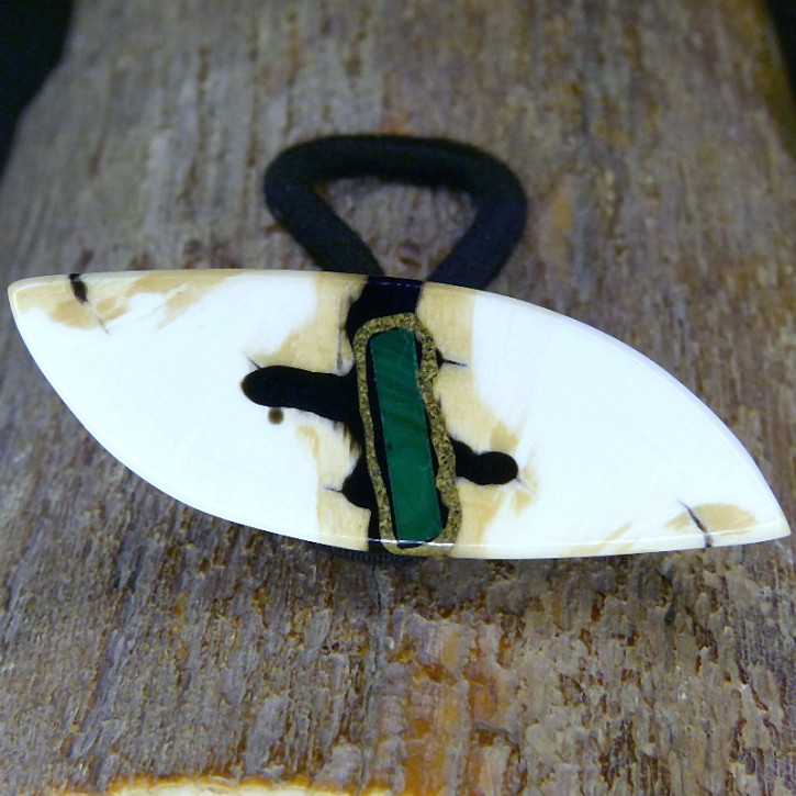 Mammut-Haarschmuck mit Gummi