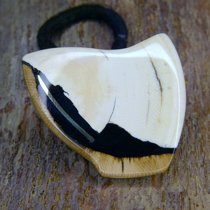 Mammut-Haarschmuck mit Gummi