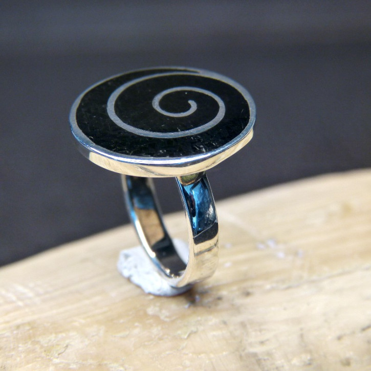 Silberring "Spirale" W17,8