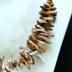 "Astkette" natur aus Mammutelfenbein