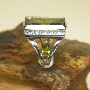 Silberring 925/- mit Zirkonia W16,5