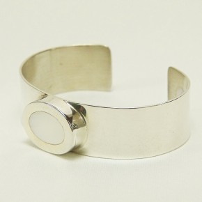 Armspange 925/- mit Perlmutt