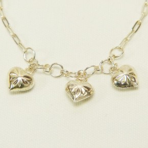 Silberarmband mit Glöckchen
