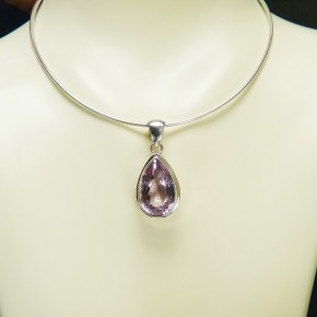 Silberanhänger mit Amethyst
