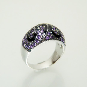 Silberring mit Zirkonia W 18