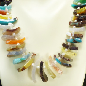Achatkette Multicolor
