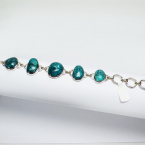 Silberarmband mit Türkis