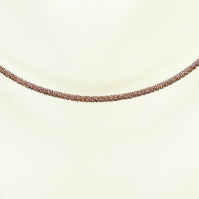 Collier/Halsreif Silber rosèvergoldet
