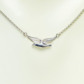 Collier "Möwe" aus Silber 925/-