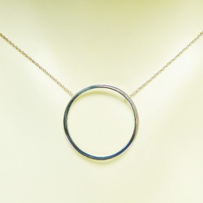 zartes Collier Silber 925/-