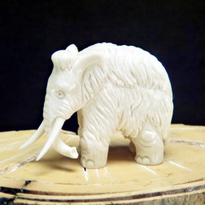 Mammut mit leichten Färbungen