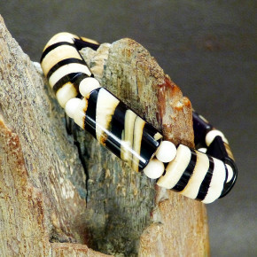 Mammut-Armband mit Zwischenperlen
