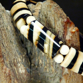 Mammut-Armband mit Zwischenperlen