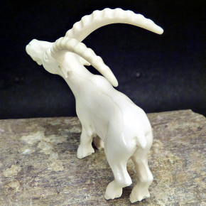 Steinbock groß aus Mammut-Elfenbein