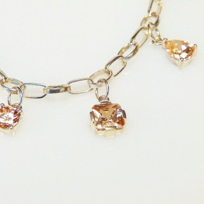 Silberarmband 925/- mit Zirkonia