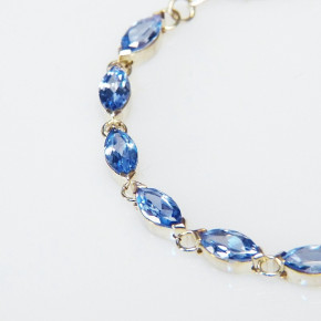 Silberarmband mit Zirkonia