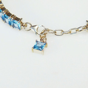 Silberarmband mit Zirkonia
