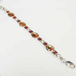 Silberarmband mit Zirkonia
