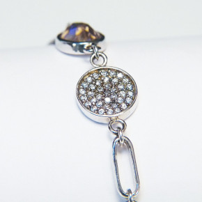 Silberarmband mit Zirkonia