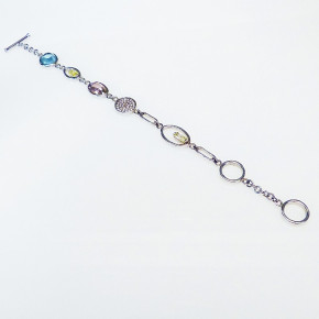 Silberarmband mit Zirkonia
