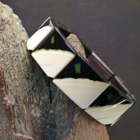 Mammut-Armband mit Jade