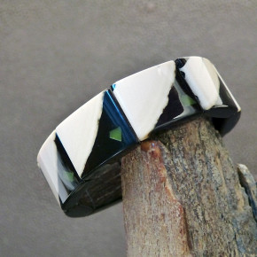Mammut-Armband mit Jade
